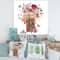 Designart - Vintage Old Books With Wildflowers - Farmhouse Canvas Wall Art Print
